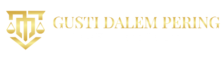 Gusti Dalem Pering Law Firm and Partner Logo Rev